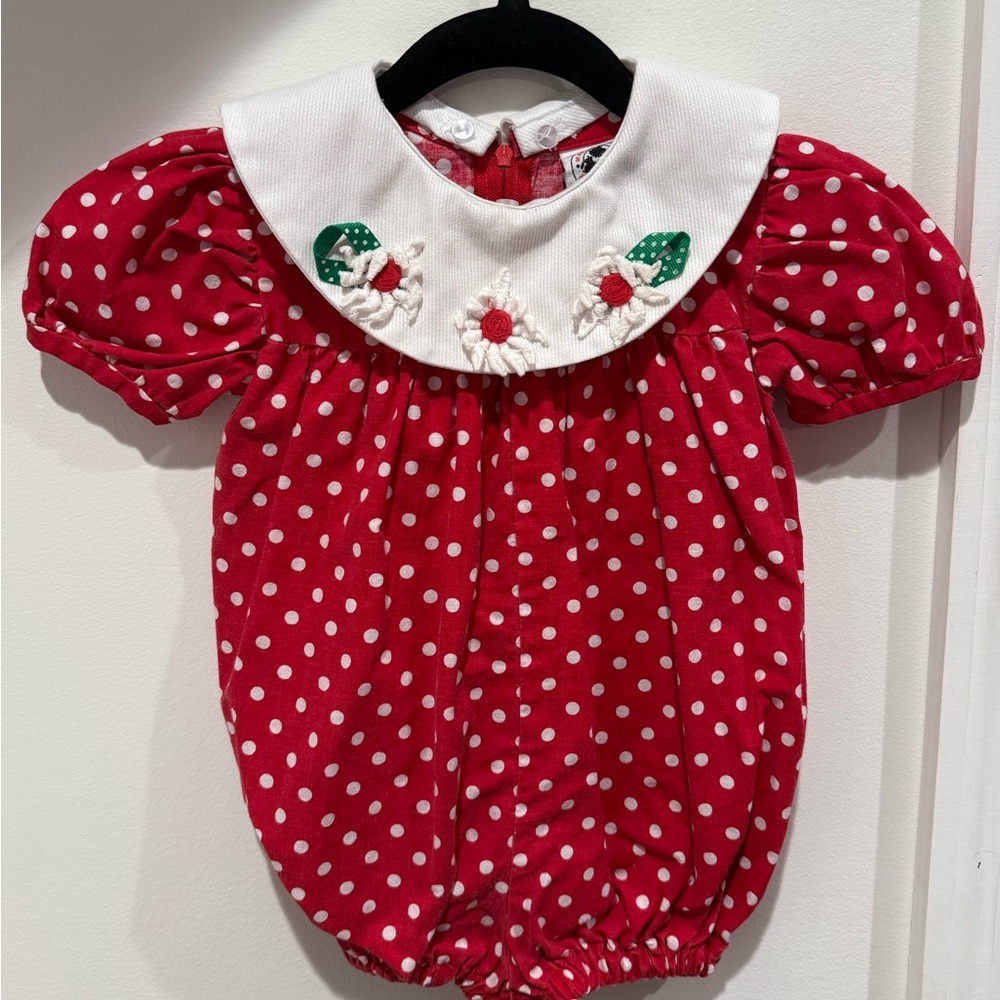 Good Lad Red Polka Dot Bodysuit